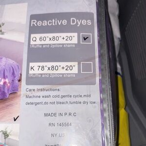 Reactive Dyes Bedding Set
